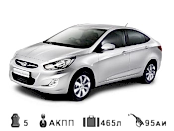 Хундай Солярис АКПП от 2000 руб/сутки - Аренда авто, прокат автомобилей (Екатеринбург)