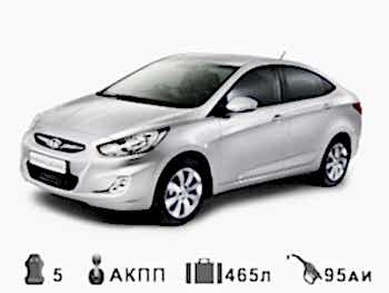 Хундай Солярис АКПП от 2000 руб/сутки - Аренда авто, прокат автомобилей (Екатеринбург)